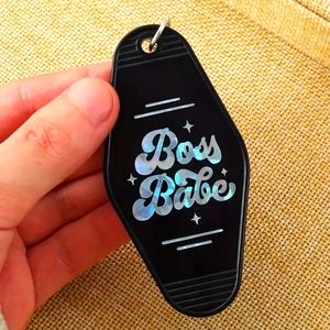 Boss Babe Motel KeyRing